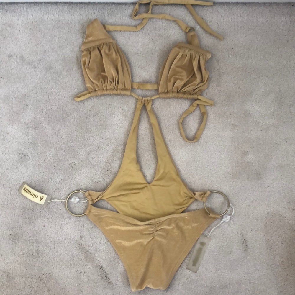 Vitamin A Swimsuit Gold